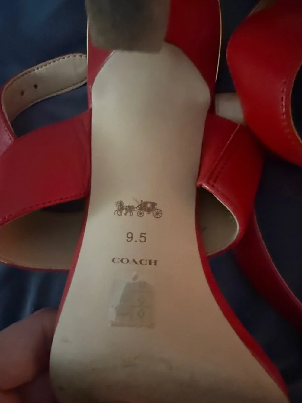 Adorable Coach 70mm heels - Picture 4 of 4